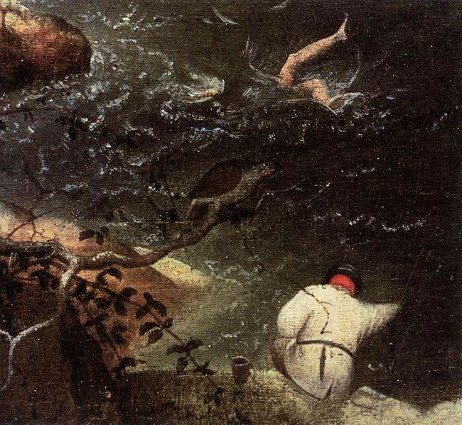 Pieter Bruegel the Elder Fall of Icarus Norge oil painting art